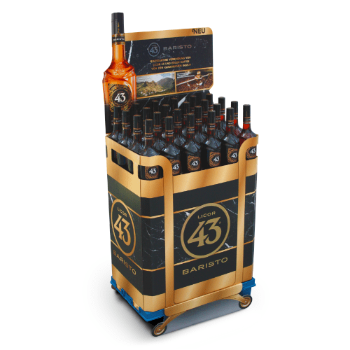 Licor 43 Baristo Display